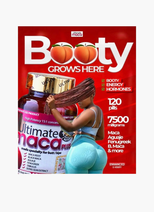Ultimate Maca Plus - Natuurlijke Vergroting en Verbeteringen van Billen en Heupen - 100% Origineel