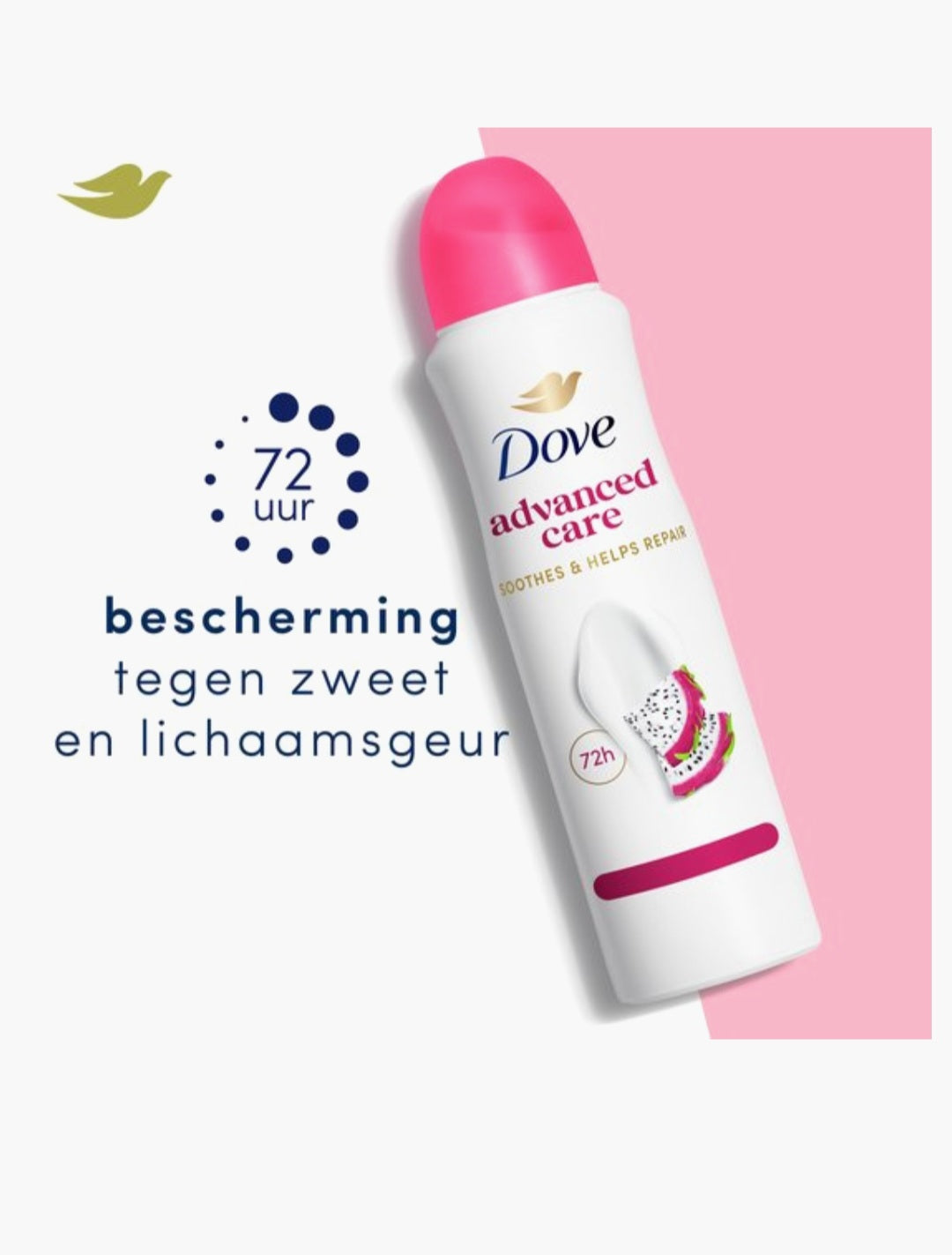 Dove - Anti-Transpirant Deodorant Spray - Advanced Care - Dragon Fruit & Coconut Cream - 6 x 150 ml